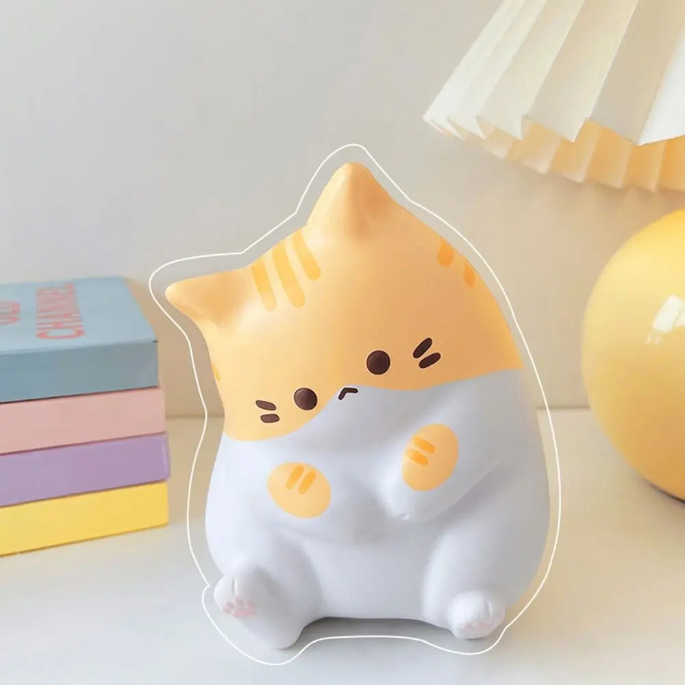 Fashion Cartoon Cat Squeeze Toys Plushie Stress Release Decompression Doll Slow Rebound Cute Release Anxiety Toy