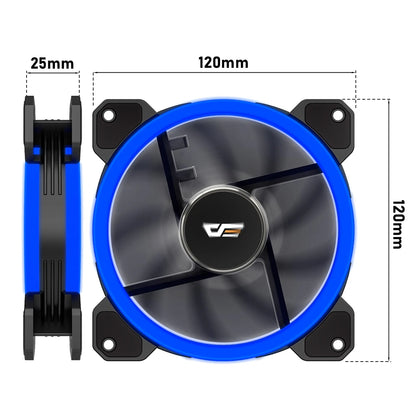 Darkflash DR11 Rgb Fan Ventoinha PC Controladora 120mm Computer Case Fan Kit 6pin Water Cooler CPU Cooling Fans Argb Ventilador