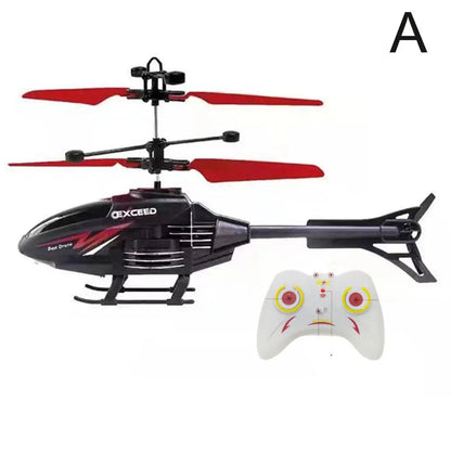 Remote Control Helicopter 2 Channel RC Helicopter Toys for Kids Flying Toys Infraed Induction Suspension Aircraft Charging Gifts
