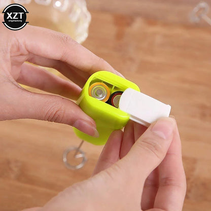 1pc Egg Beater Electric Handheld Rotary Egg Whisk Coffee Frothing Wand Milk Cappuccino Frother Mixer Portable Kitchen Tools