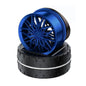 Air Freshener Diffuser Solar Powered Rotating Car Purifier Simulated Wheels Wheel Shape Fragrance Auto Aroma Diffuser Home Deco
