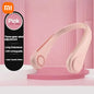 Xiaomi New USB Bladeless Wrap-around Vents Rechargeable Neck Fan 360 Degree Neck Fan Portable Cooling Fan