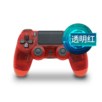 For PS4 Gamepad Dual Hall Joystick for PS4 BT Wireless RGB Glare Light Mobile Phone Computer PC Android Steam