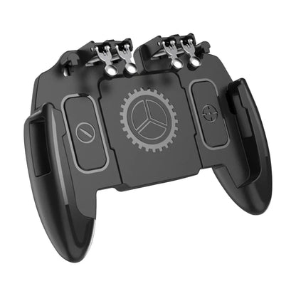 M10 gamepad phone shooting gaming button gaming trigger 6 fingers gamepad with cooling fan M11 game controller for PUBG joystick
