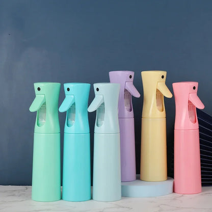 300ml High Pressure Spray Bottles Refillable Bottles Continuous Mist Watering Can Automatic Salon Barber Water Sprayers New 2025