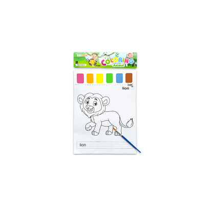 Children's drawing set Colored pencil coloring book 8 pieces of patterned paper suitable for children over 3 years old