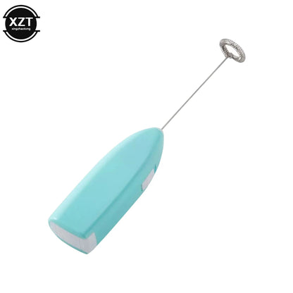 1pc Egg Beater Electric Handheld Rotary Egg Whisk Coffee Frothing Wand Milk Cappuccino Frother Mixer Portable Kitchen Tools