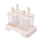 Ice Cream Popsicle Mold DIY Ice Cream Machine Homemade Ice Box with Plastic Stick Ice-lolly Mold Ice Cube Tray Kitchen Gadgets