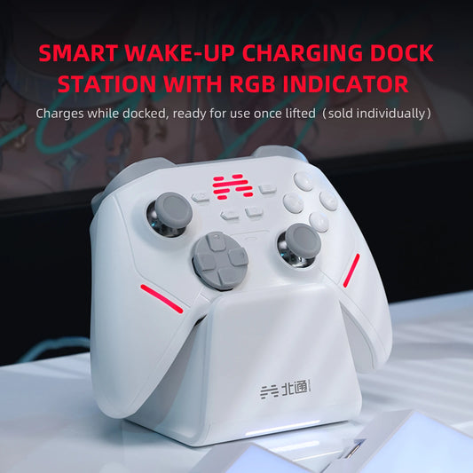 BEITONG Kunpeng20/KP20 Wireless Game Controller TMR Joysticks Hall Effect Triggers Gamepad for PC/Switch/iOS/Android/Steam Deck