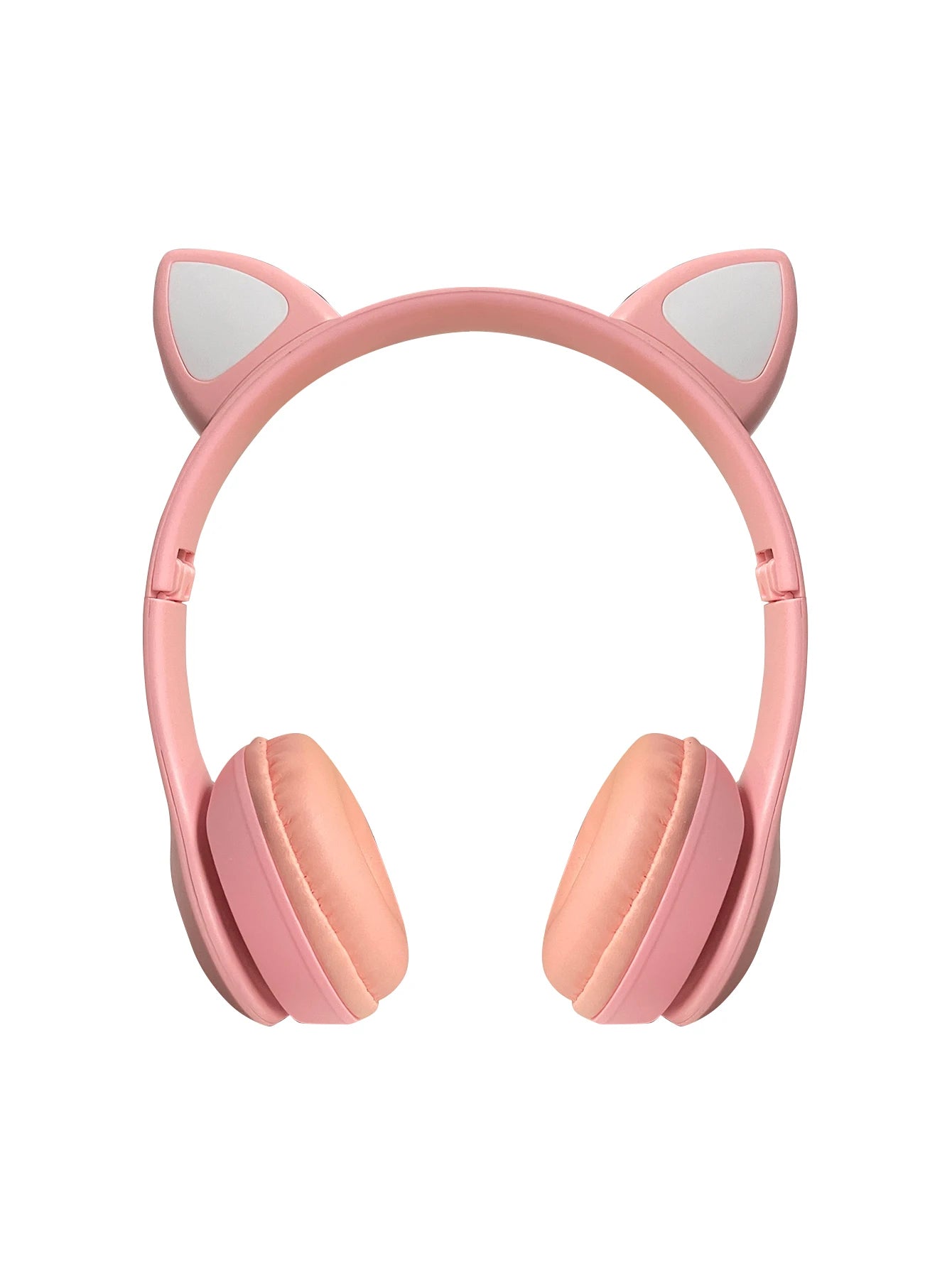 Headphones with wireless technology, Jerry chip, shining brightly, cat ears wireless headphones