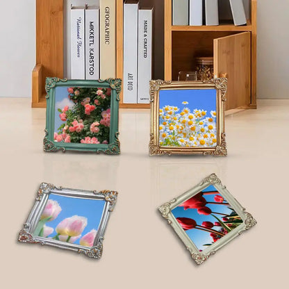 Photo Frame Nordic Style Golden Embossment Pictures Display Frame Wedding Party Picture Frame Jewelry Display Photography Prop